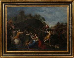 Rape Of Sabine Women by Antonio Stom
