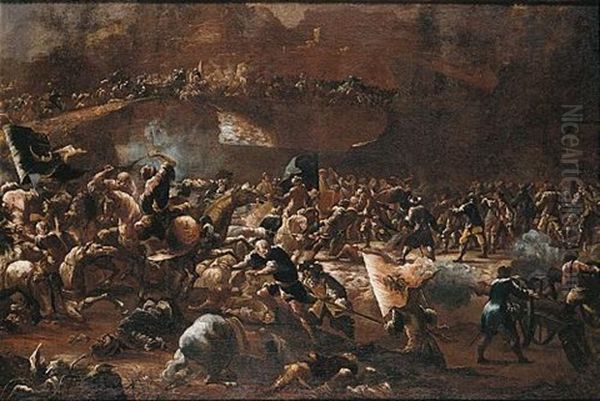 A Battle Between Turks And Christians - view 1