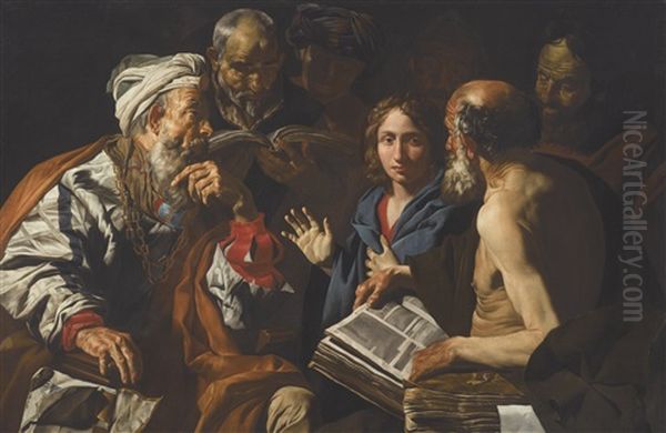 Christ Disputing With The Doctors - view 1