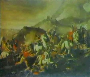 Battaglia by Mathaeus Stomer the Younger