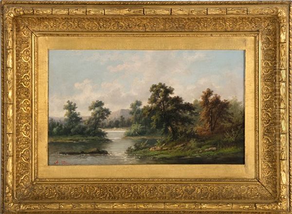 A River Landscape - view 1