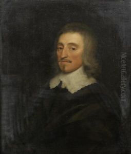 Portrait Of A Gentleman, Traditionally Identified As Sir Henry Vane The Elder, Half-length, In Black Costume