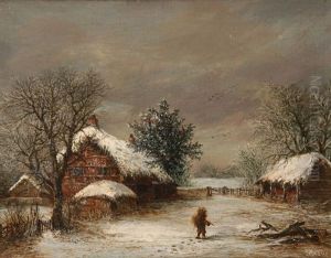 A Warwickshire Farmhouse In Winter