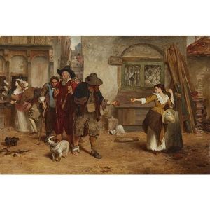 Nell Gwynn & The Old Soldier by Marcus Stone