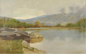 Lago Tra I Monti by Italico Brass