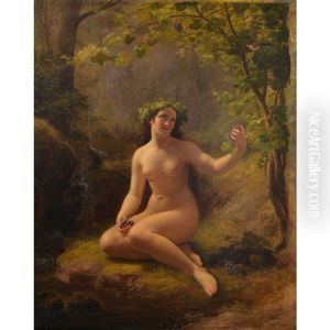 Nude Picking Fruit by Frederik Ludwig Storch
