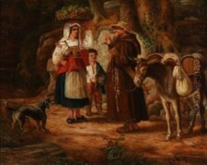 Conversation On The Road by Frederik Ludwig Storch