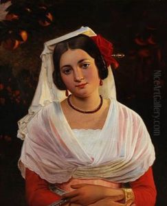 Italian Woman by Frederik Ludwig Storch