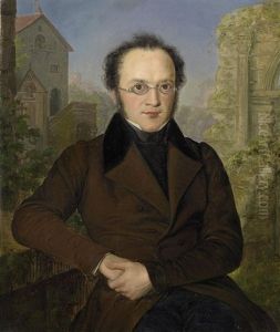 Portrat Eines Herren. Dr. Ferdinand Hanthal(?) by Frederik Ludwig Storch