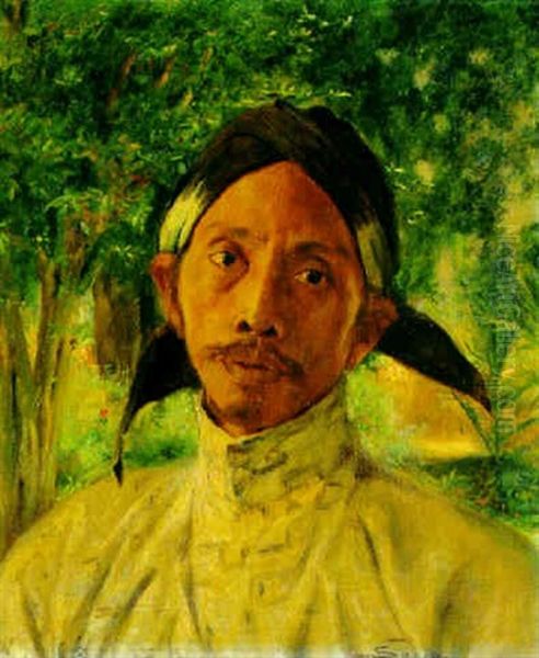 Portrait Of An Indonesian Man - view 1