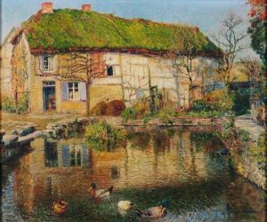 Ferme Wallonne "li Manjone Da Marie- Batisse" by Georges Brasseur
