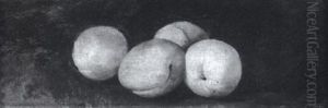 Still Life With Peaches by Charles Storer