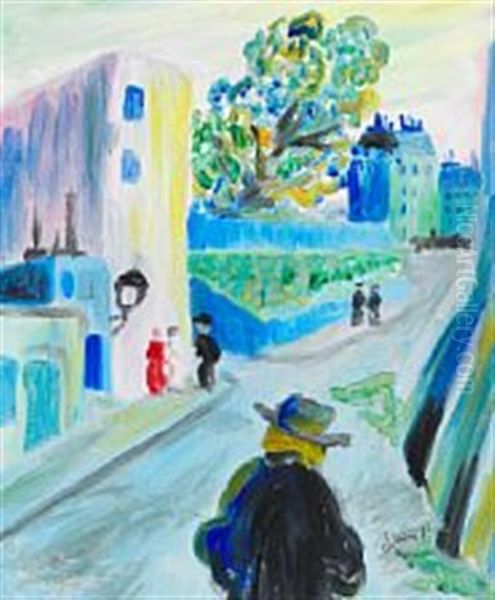 Montmartre", Paris - view 1