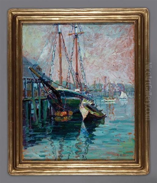 Boats In The Harbor - view 1