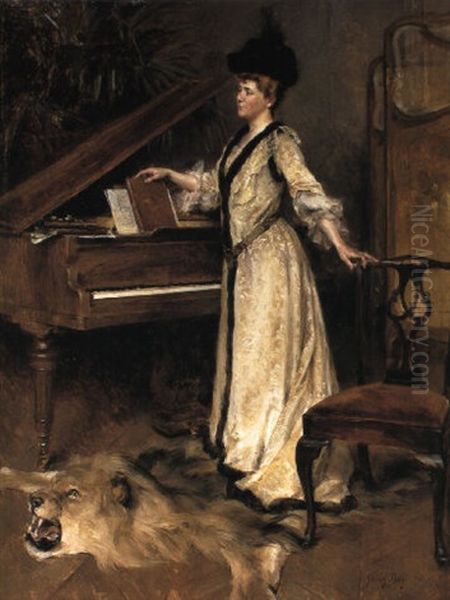 Portrait Of Mrs. Fred,rick Sharon - view 1