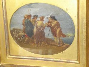 Christian And Hopefull - Meeting The Shepherds On The Delectable Mountains