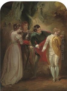 Sylvia And The Outlaws by Thomas Stothard