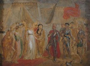 Princess Catherine Of France Being Presented To Henry V Of England thumbnail