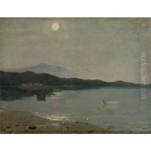 Summer Moonlight by William Stott Of Oldham