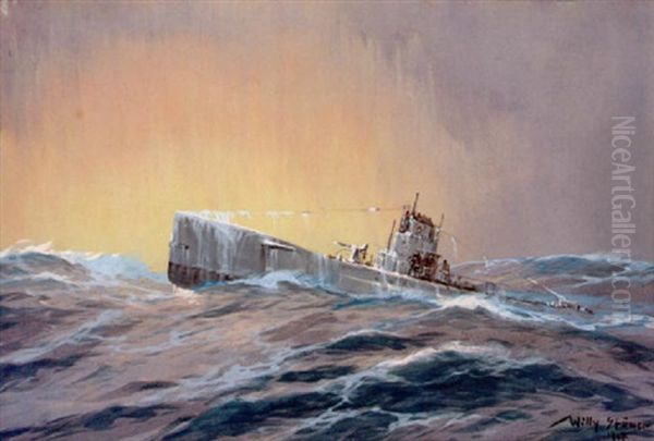 Deutsches U-boot Im Eismeer - view 1