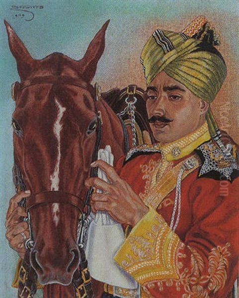 Ammedyar Khan, Rampur Lancers - view 1