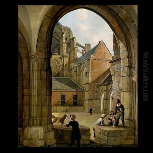 Pauze In De Kerk School by Bruno van Straaten the Elder