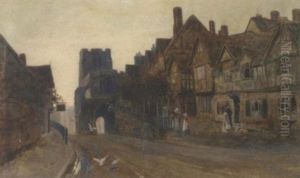High Street At Dusk, Warwick