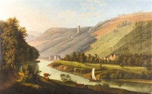 Flusslandschaft In Mitteldeutschland Flusslandschaft In Mitteldeutschland