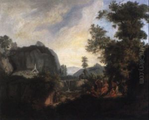 Gebirgslandschaft Mit Apoll Unter Den Hirten Gebirgslandschaft Mit Apoll Unter Den Hirten