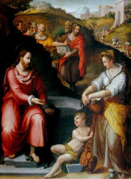 Jesus Und Die Samariterin Am Brunnen - view 1