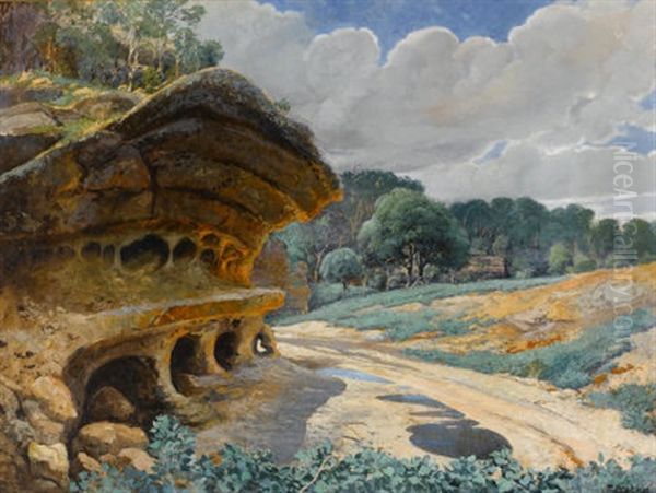 Landscape With Arroyo - view 1