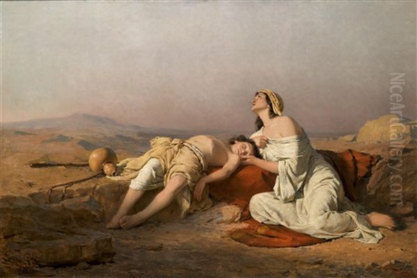 Hagar Und Ismael In Der Wuste - view 1