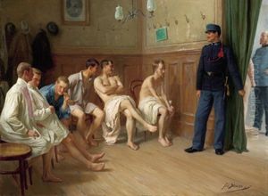 Die Assentierung by Josef Straka