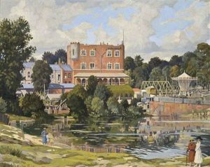The Vale Of Health, Hampstead by Ian Strang