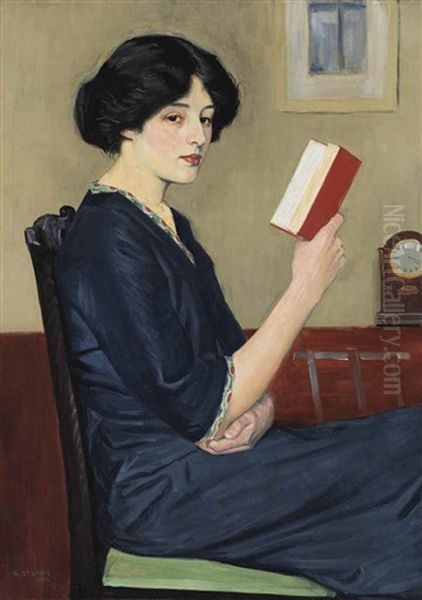 Girl Reading. The Storyteller - view 1