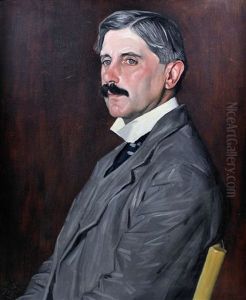 Seated Half Length Portrait Of Arthur Clifton