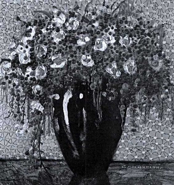 Vase Mit Blumen - view 1