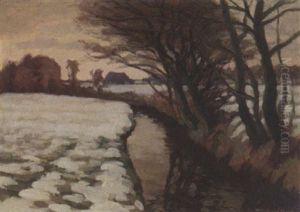 Winter An Der Wumme by Robert Stratmann