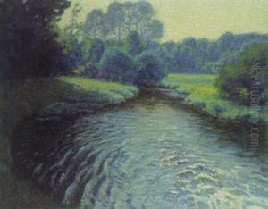Sommer Am Flus by Robert Stratmann