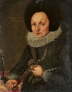 Portrait Of The Master Builder Valentin Kaut; Portrait Of Magdalena Kaudin
