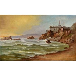 View Of Cliff House At Sunset