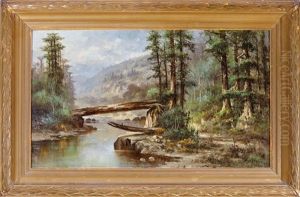 Stream Through The Mountains by Meyer Straus