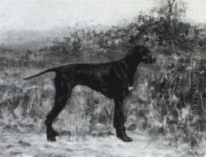 Jagdhund by Hugo Strauss