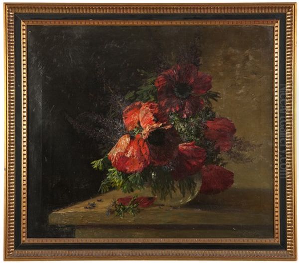 Matalisa Poppies In A Vase - view 1
