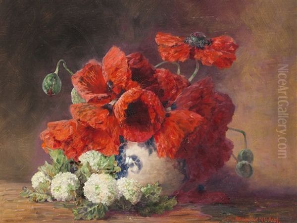 Still Life, Poppies & Guelder Rose - view 1