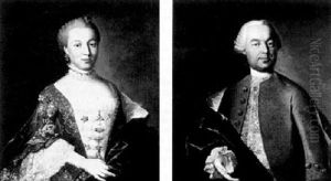 Bildnisse Des Ehepaares Brandt by Johann Ludwig Strecker