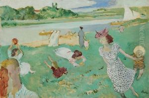Sommer Am Fluss by Paul Strecker
