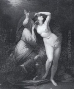 Szene Aus Der Griechischen Mythologie