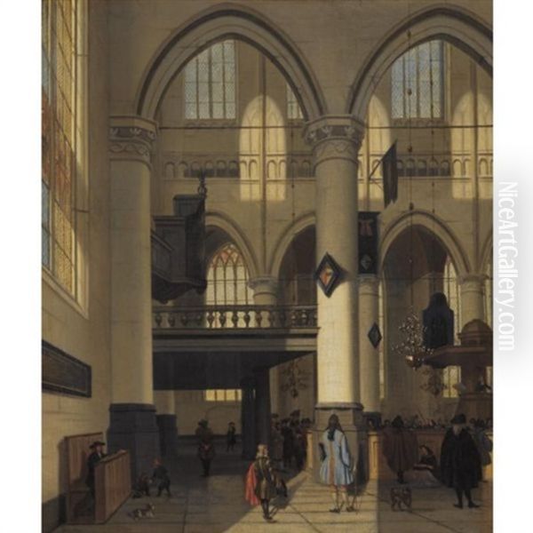 Interior Of The Oude Kerk, Amsterdam - view 1