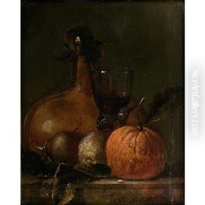 Nature Morte Aux Agrumes Et Verre De Vin by Juriaen van Streeck